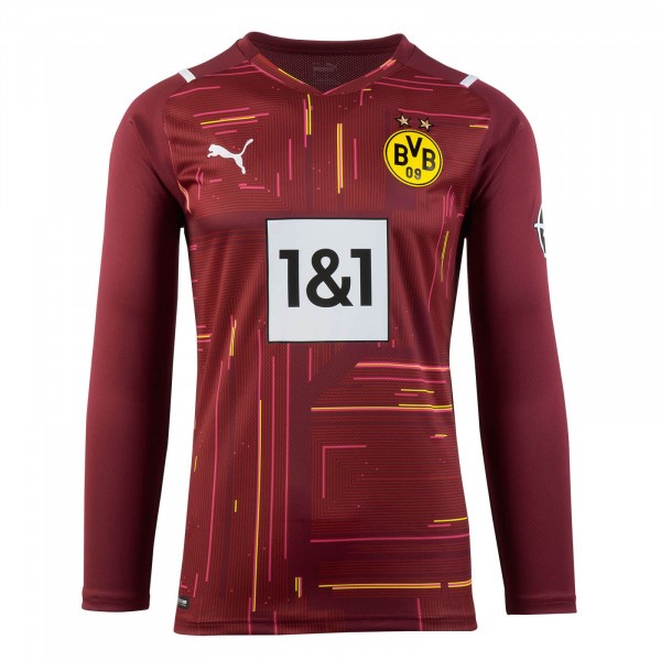 Thailandia Maglia Borussia Dortmund Portiere 21/22 Rosso